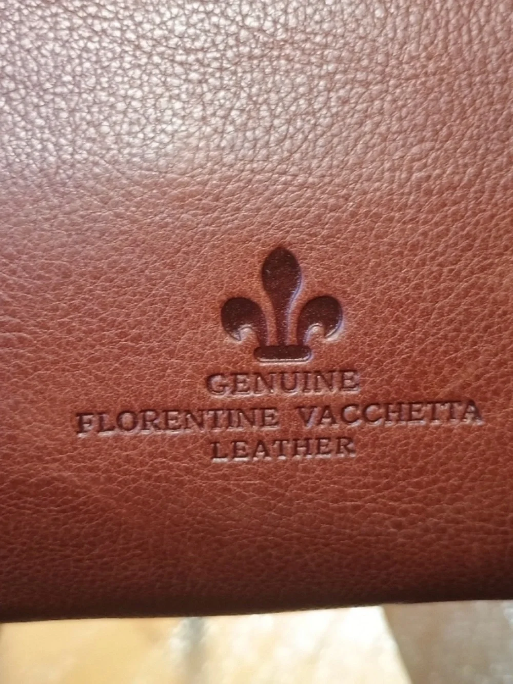 Dooney & Bourke Florentine Vacchetta LeatherTote Bag with Brass Hardware - Picture 2 of 12